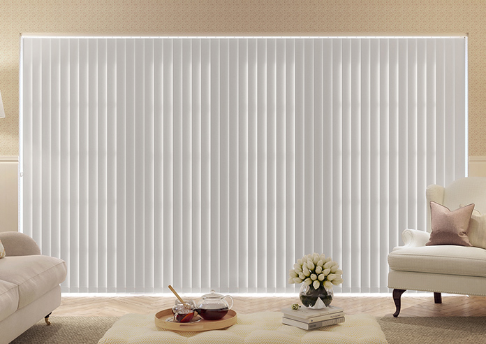Trinity (Blackout), White - Vertical Blind - Image 6